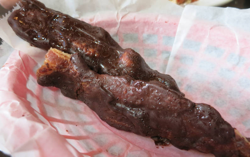 Frank's Chocolate Covered Bacon