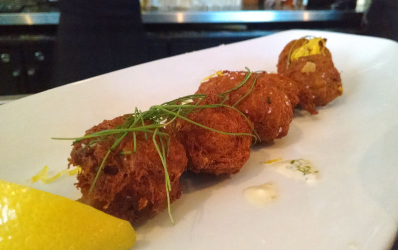 Parkside's 4 Lump Crab Fritters