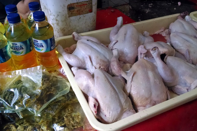 Chicken Market Paon Cooking Bali