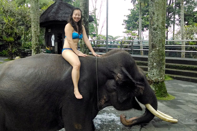 Nadia Bath Mason Elephant Lodge Bali