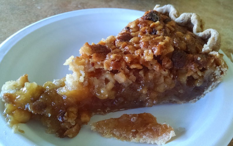 The Right Slice Macadamia Nut Pie