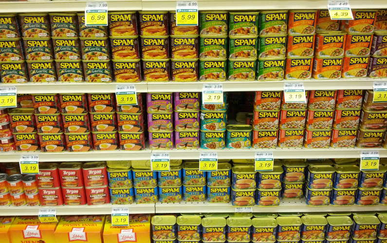 All the Many Flavors of Hawaiian Spam