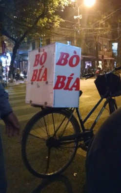 Dessert Bo Bia Cart During the Hanoi Street Food Tour