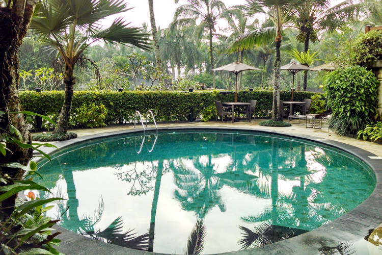Pool Mason Elephant Lodge Bali