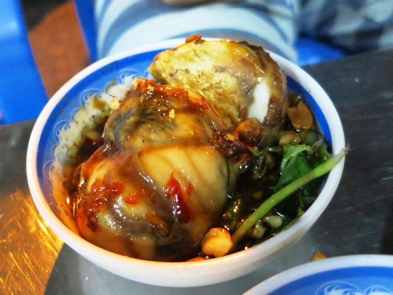 Vietnamese Tamarind Duck Embryo Hot Vin Lon During XO Tours Saigon