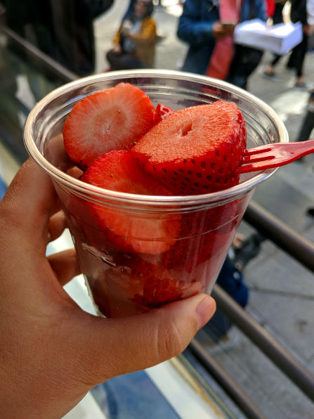 San Miguel Market Strawberry Cup