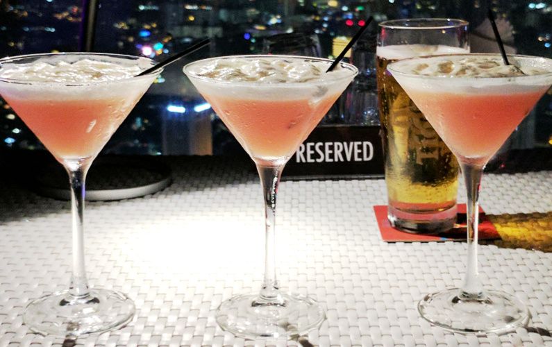 Drink Singapore Cocktails at 1-Altitude