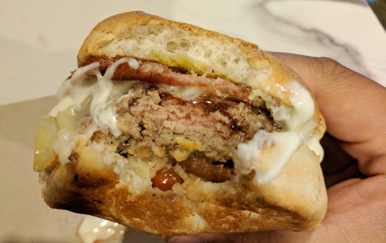 Eat Singapore Hamburger at Two Blur Guys