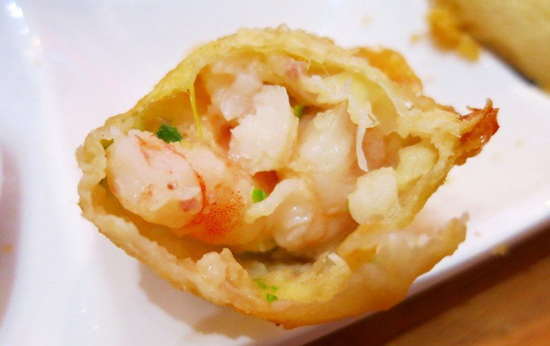 Fried Shrimp Dumpling Ding Dim Hong Kong China