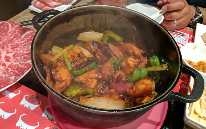 Eat Hong Kong Spicy Chicken Hot Pot at 66