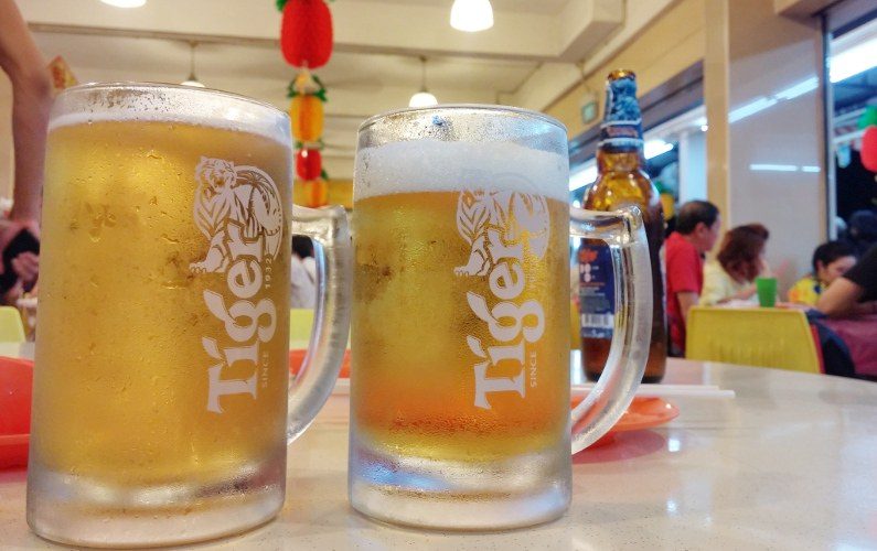 Tiger Beer Keng Eng Kee Seafood Singapore