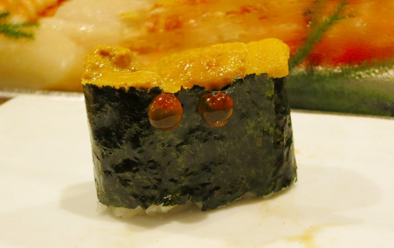 Uni Nigiri Eyes Only Tsukiji Sushi Say Honten Tokyo Japan