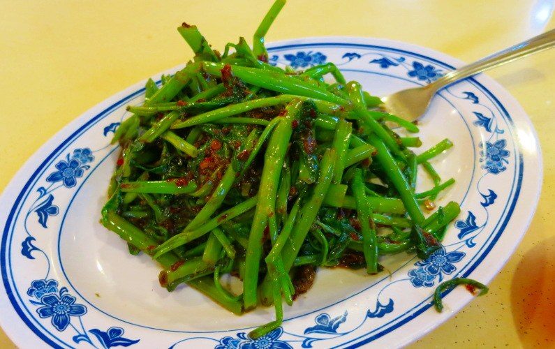 Water Spinach Keng Eng Kee Seafood Singapore