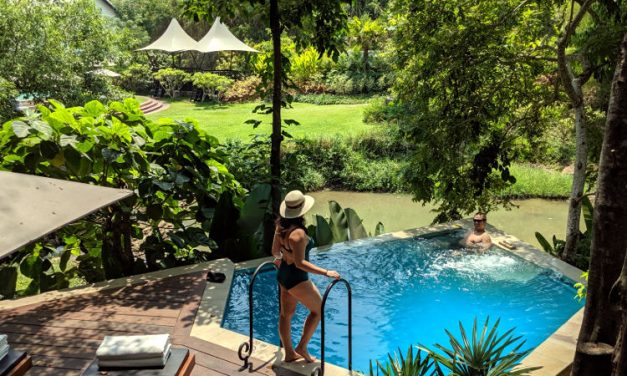 Staying at Rosewood’s Waterfall Pool Villa Luang Prabang